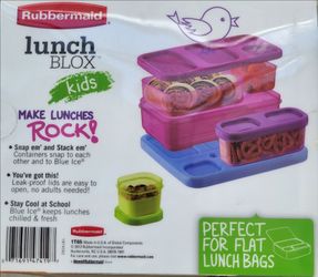 Juego de topercitos para lunch.