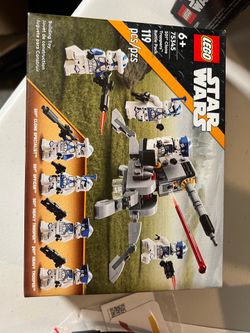 #75345 501st Clone Troopers Battle Pack (119 pcs) & #75372 Clone Trooper & Battle Droid Battle Pack (215 pcs)