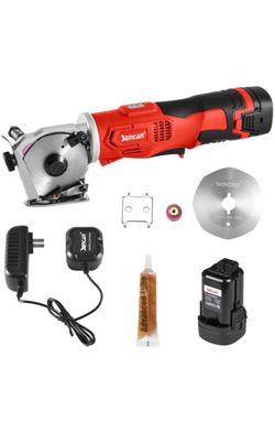 Sencan Cordless Electric Rotary Fabric Cutter