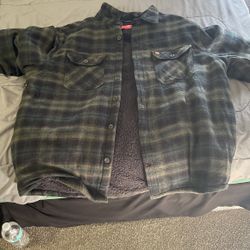 Flannel Shirt jacket 