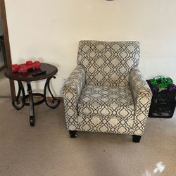 Round Table With Sofa Chair 