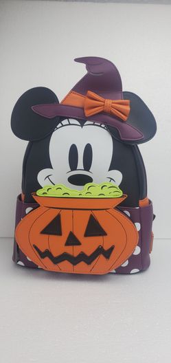 Loungefly x LASR Exclusive Disney Minnie Witch Cosplay Mini Backpack Limited Edition 2022