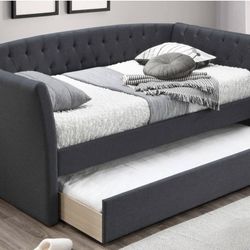 Brand New In Box Day Bed W/Slats + Trundle And 2 Mattresses. Pick Up In Long Beach   
