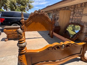 King size bed frame