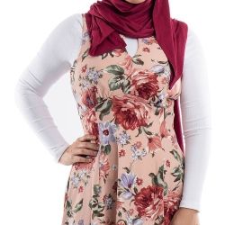 Burgundy Red Premium Jersey Hijab