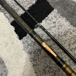 Abu Garcia 5 Star Graphite 9 Foot SS90-3m 2PC Heavy Action 10-25 Lbs Rod 