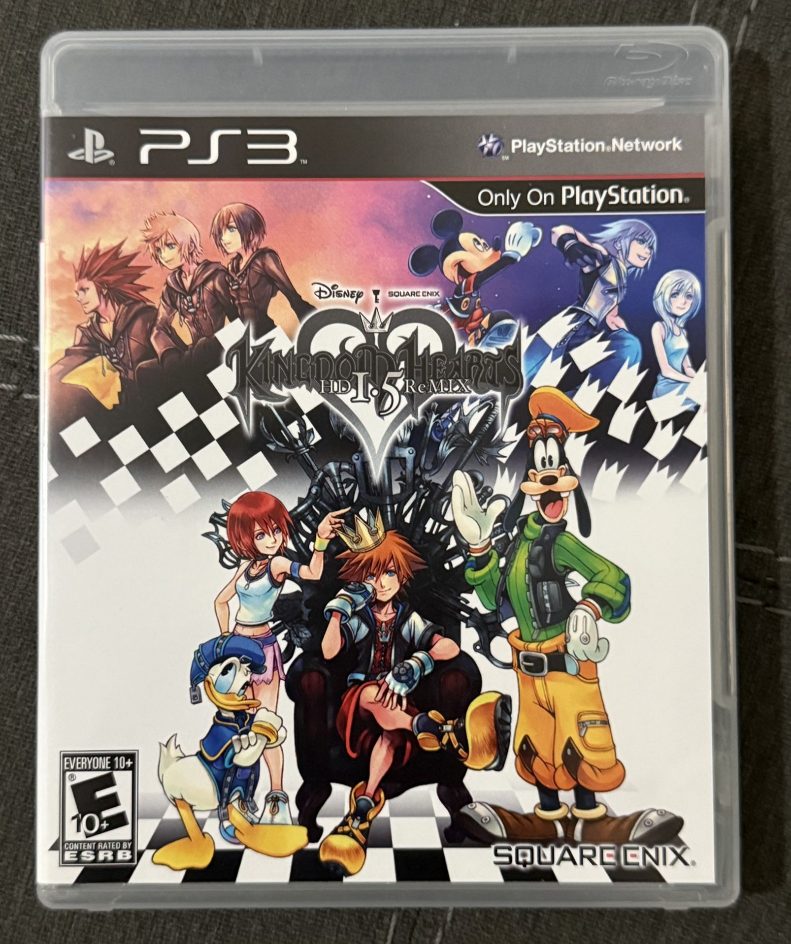 Sony Playstation 3 PS3 Kingdom Hearts HD 1.5 ReMIX CiB Tested - Great Disc
