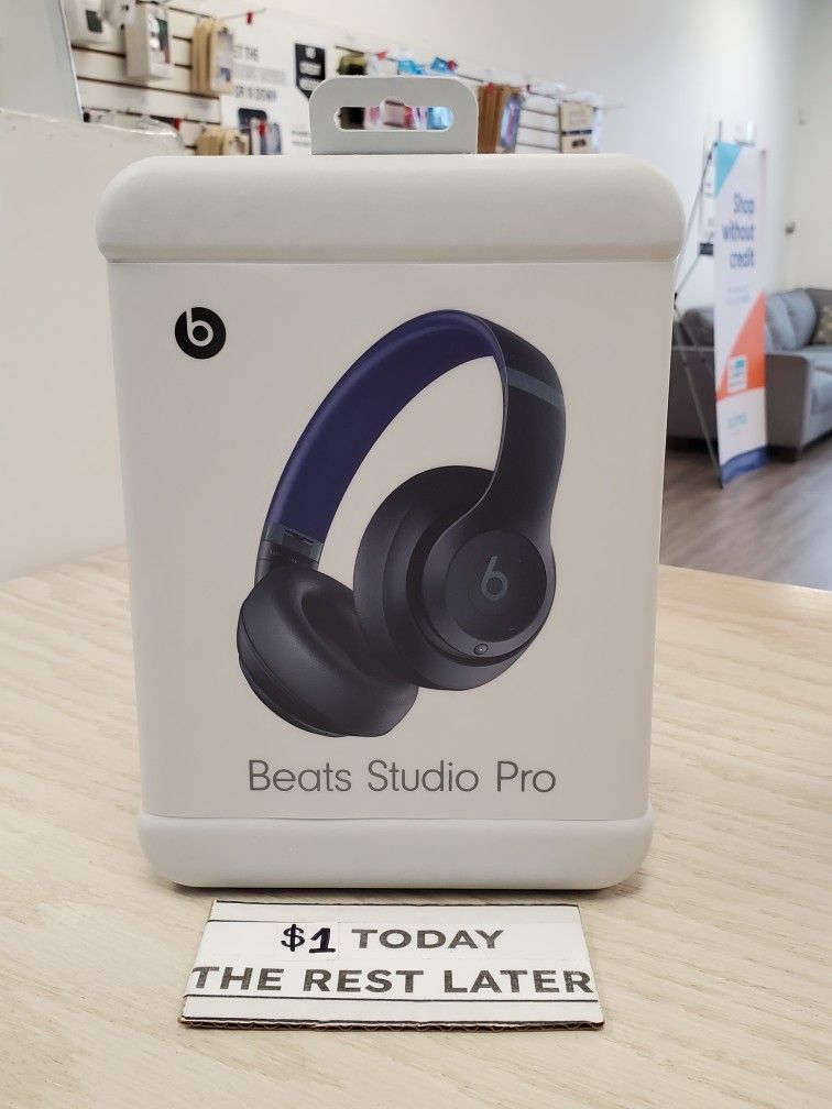 Beats Studio Pro Headphones Brand New -5 Dollars Down No Credit Needed