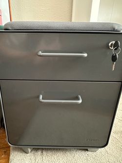Poppin File Cabinet
