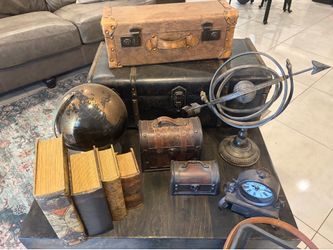 Old World Travel & Library Decor Collection – $240 OBO
