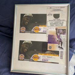 Shaquille O’Neal Tickets  Collecting 