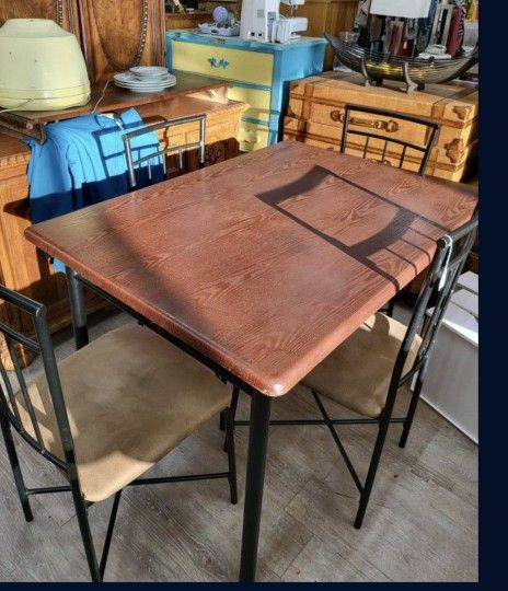 Table And 4 Chairs