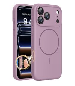 for iPhone 17 Pro Max Case, Compatible with MagSafe, Integrated Silicone Camera Control Cover, 3.0mm Thicken Shockproof Drop Protection Phone Case for