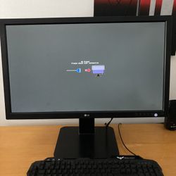 Gaming 27” LG Monitor Widescreen LED Backlit