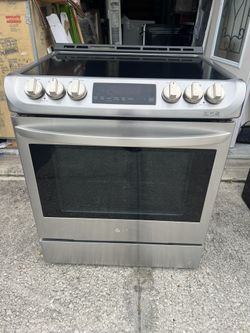Lg Glass Stove Electric 