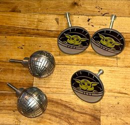 Star Wars Drawer Knobs Set of 5