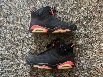 Jordan 6 VI Retro Infrared 2014 Size 8 Worn