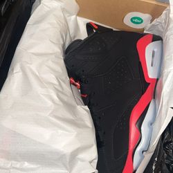Jordan 6 infrared salesman