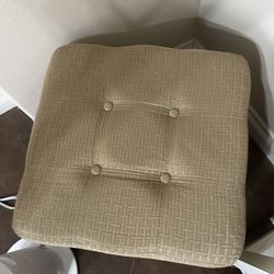 Gold Small Ottoman