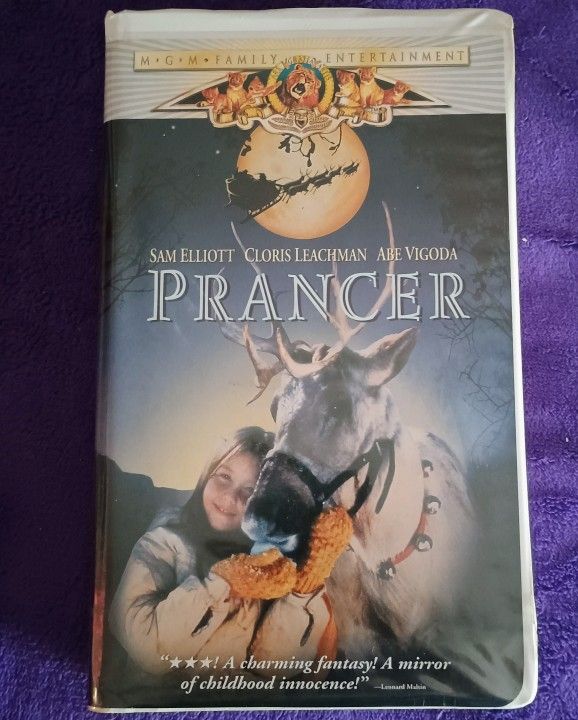 1989 Prancer VHS Video
