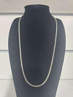 14KT Diamond Tennis Necklace