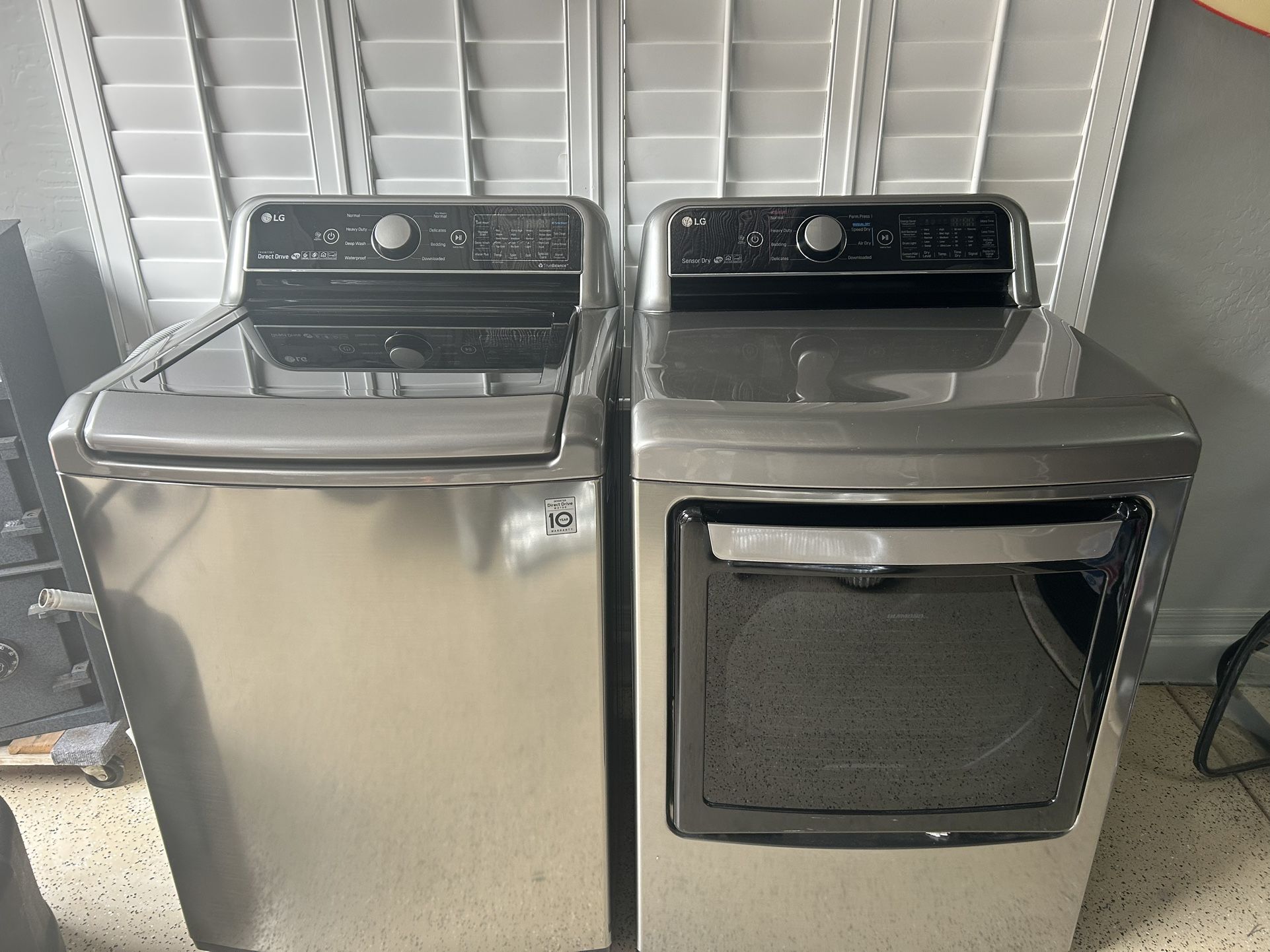 Washer & Dryer LG