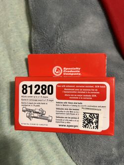 SPC Camber Bolts 16mm Pair