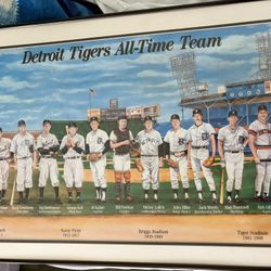 Detroit Tigers All-time team Photo 