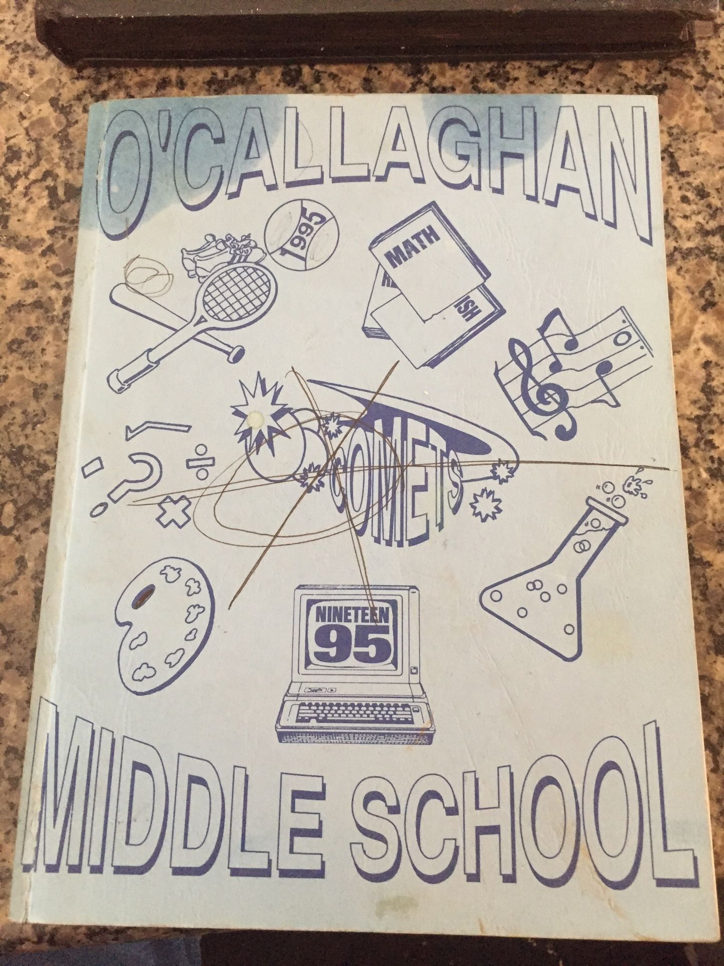 Mike o’callaghan middle school yearbook 1995