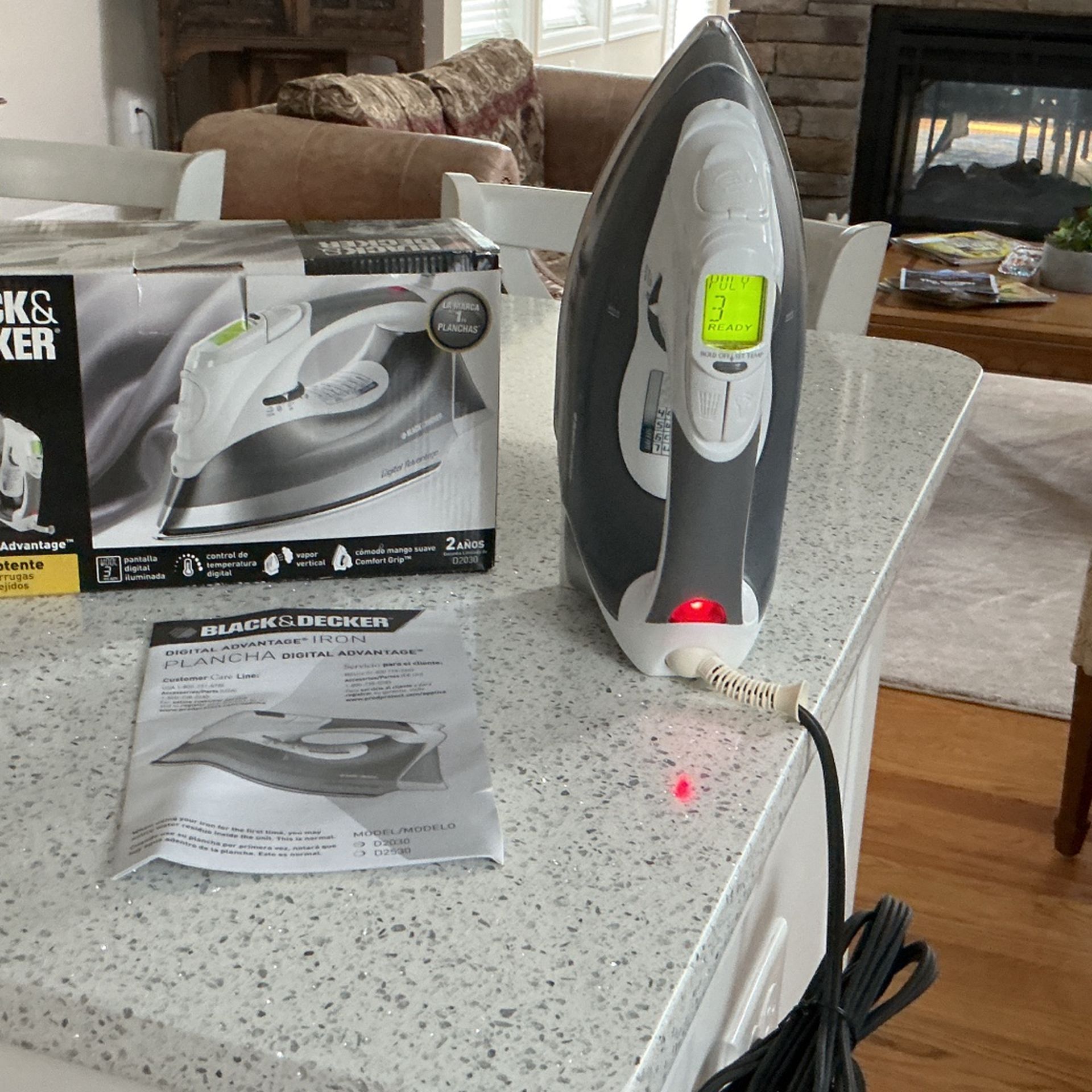 New Black And Decker Iron