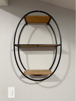 Wood shelf