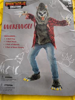 Werewolf Child Size Medium 8-10