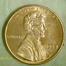 1994 Lincoln Penny SMALL cent DdO