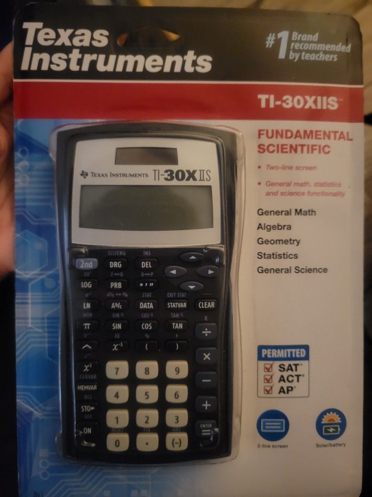 Calculator Texas Instruments TI 30X115 MODEL