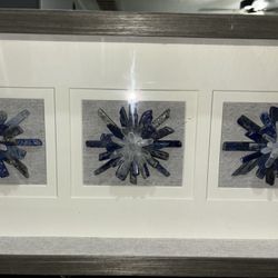 Lapis lazuli & Quartz Shadow Box 