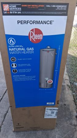 Gas Water Heater (40 Gallon)