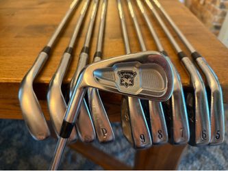 Callaway X Irons, PW-4, 52, 54, 58 Mack Daddy Wedges, LH
