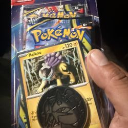 Pokemon 2 pack blister w/coin