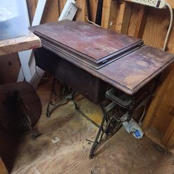 Antique sewing machine 