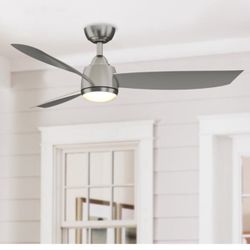 Fanimation Studio Collection AireFlex 52 inch Indoor/Outdoor Ceiling Fan with...