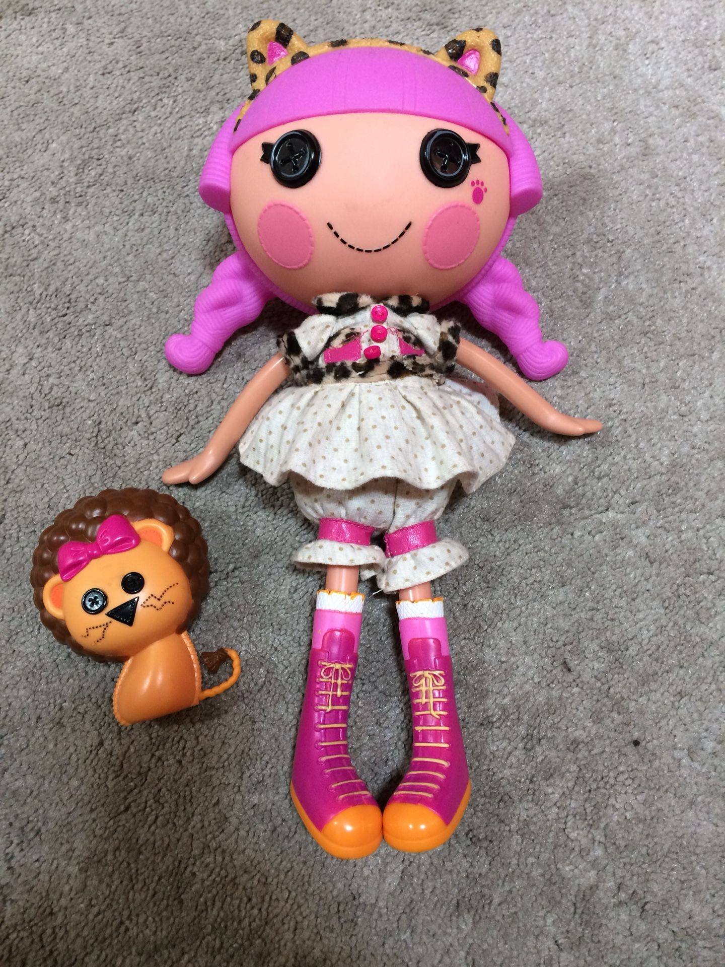 Lalaloopsy Kat Jungle Roar Doll