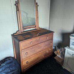 Dresser with Mirror 