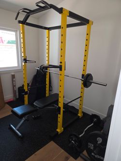 Weight rack and Weights