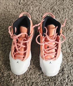 Kids Nike Air Jordan 6 Rings PS Madder Root Pink