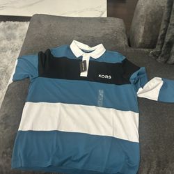 Michael Kors Long Sleeve Rugby 