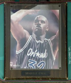 Shaquille O’Neal Plaque 