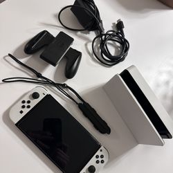 Nintendo Switch Oled With Carry Case