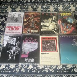 Indie rock cassette tapes Beck, Jay Som, Local Natives