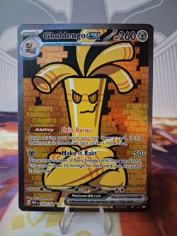 Gholdengo ex #252 Special Illustration  Rare S&V Paradox Rift Near Mint