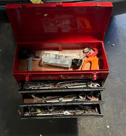 Took box